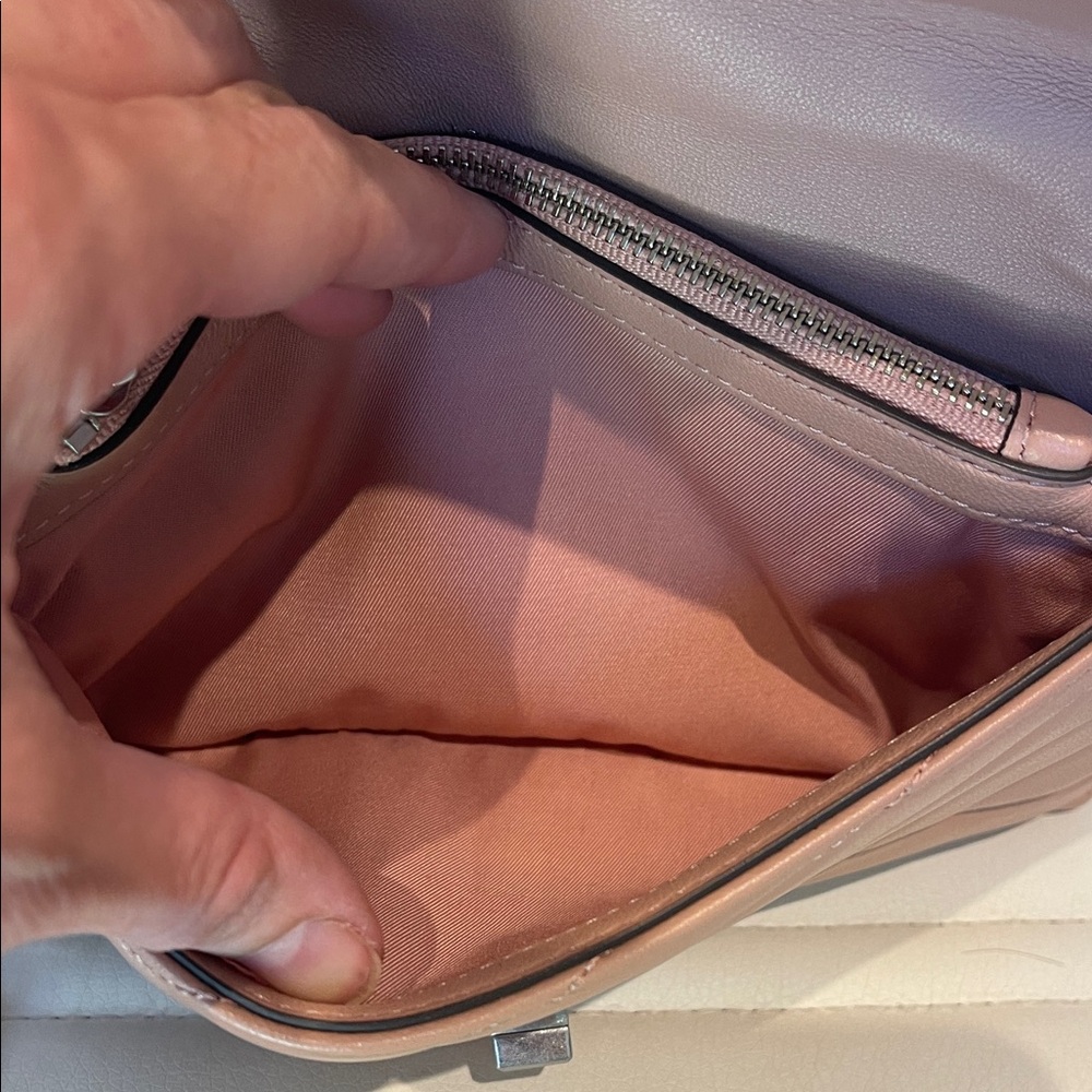 Tory Burch Pink Crossbody Bag with Jewel Accents - Picture 9 of 9